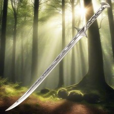 UNITED CUTLERY The Hobbit Sword Of Thranduil Elven King Replica w/ Plaque UC3042