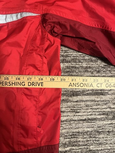 Boys L.L Bean Large 14/16 Trail Model Rain Shell Jacket Windbreaker Coat Pockets - Picture 11 of 19