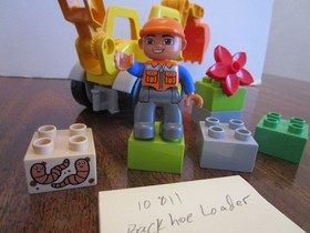 LEGO 10811 - DUPLO, Town: Construction: Backhoe Loader - incomplete