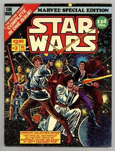 Marvel Special Edition Star Wars Treasury #3A Chan VG 4.0 1977
