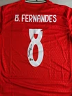 Bruno Fernandes Signed Authentic Puma Portugal FC Soccer Jersey with Beckett COA