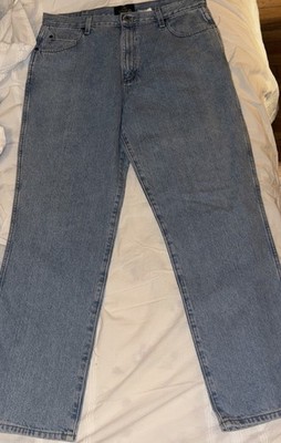 2 Pair of Men's Jeans  36x32 Blue Light Wash  Bootcut   - Great Work Jeans
