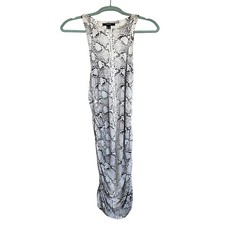 Forever 21 Women's Snakeskin Print Bodycon Stretch Mini Dress Size M