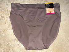 NWT BALI ONE SMOOTH U All Around Smoothing HI CUT Panty 2362 xl 8 GRAY