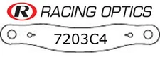 RACING OPTICS TEAROFFS,CLEAR,4 STACKS OF 7,SIMPSON MATRIX,SX,JR SHARK,SHOEI,7203