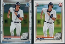 2020 Bowman Chrome 1st Ulrich Bojarski BCP-46 Refractor & Paper BP-46