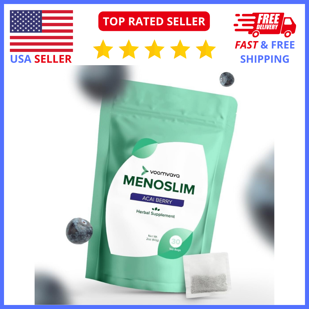 VoomVaya MenoSlim Black Cohosh for Menopause Relief for Bloating