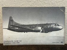 Consolidated Vultee T-29 Navigational Trainer Penny Arcade Card #20 Made In USA