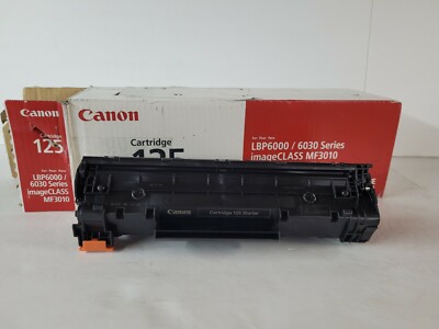 Genuine Canon Toner Cartridge 125 LBP6000/6030 Series Open box toner cartridge 