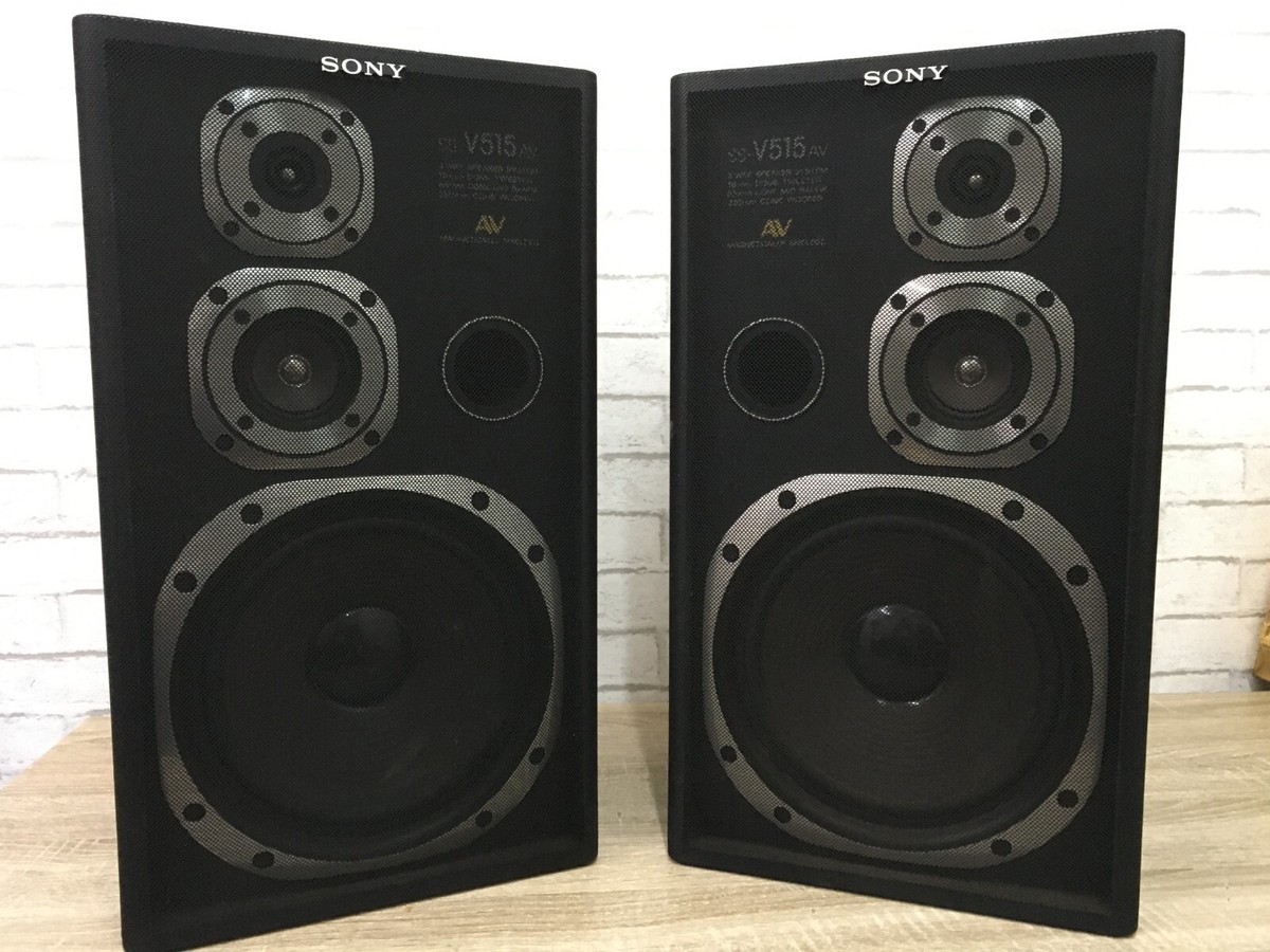 【美品】動作確認済み SONY ソニー 3way スピーカー SS-V515AV SONY SS-V515AV 3 way speaker system dynamic powerful