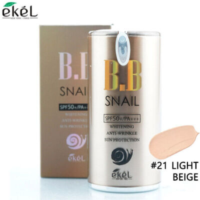 EKEL/Perfect Cover BB Cream 50g SPF 50+ PA+++/Collagen, Snail/NO.1 Korean Made
