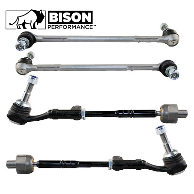 Bison Performance 4pc Front Sway Bar Link Tierod Kit For E82 E84 E88 E89 E90 E93
