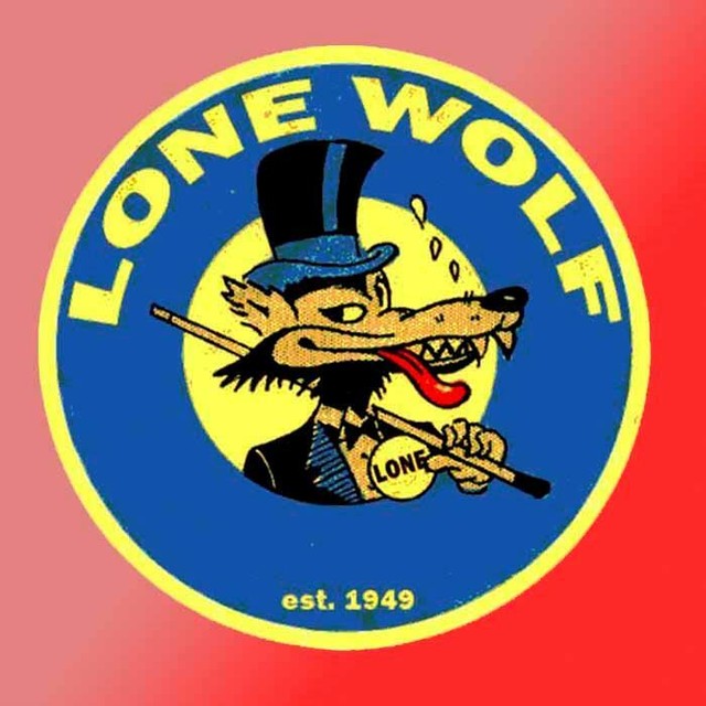 Lone Wolf Vintage Vinyl Decal Sticker Car Truck Hot Rod Retro eBay