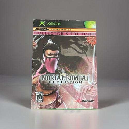 Mortal Kombat: Deception -- Kollector's Edition (Microsoft Xbox, 2004)