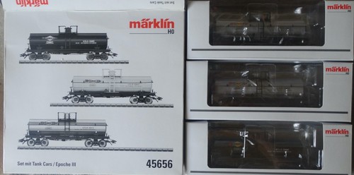 Märklin  45656    (Spur H0)  Wagenset  Tankwagen / Kesselwagen + OVP - geprüft | Zustand: Gebraucht