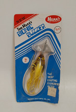 Vintage Mann's Bionic Buzzer Top Water Buzzbait Fishing Lure