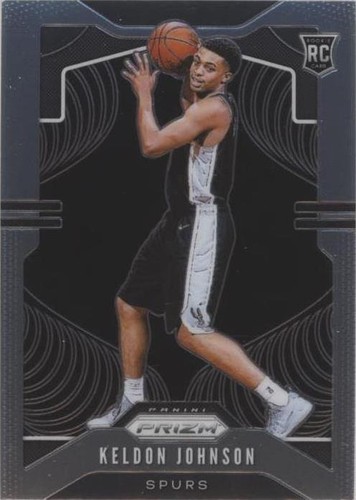 Keldon Johnson 2019/20 Panini Prizm Red-White-Blue Autograph