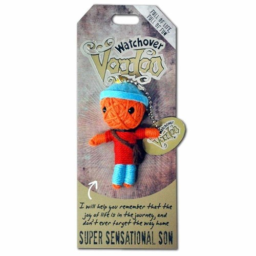 Watchover Voodoo Dolls Keyring Keychain Gift Keepsake Birthday Wedding