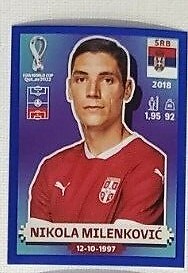 Panini FIFA World Cup QATAR 2022 - US Edition - BLUE & RED STICKERS - part 3 - Picture 85 of 194
