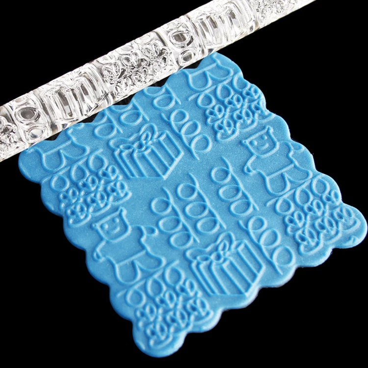 Teddy Embossed Rolling Pin Cake Design Acrylic Icing UK Seller - Image 4 of 4