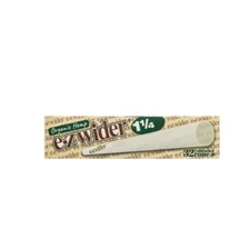 EZ Wider Organic h3mp Unbleached Tobacco Cone-z | 32 Cones | Size 1 1/4