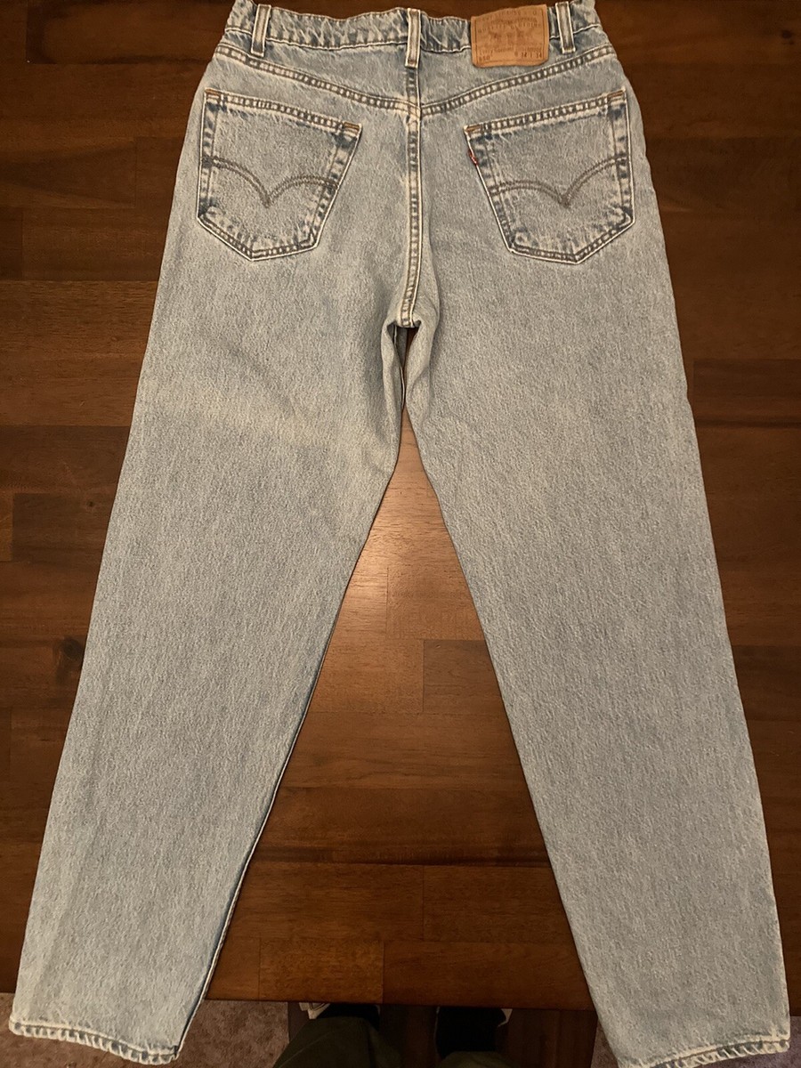 Levi's 90's 550 デニム W32 L29　MADE IN USA Vintage 90's Levi's 550 USA Jeans, Tan, Tapered Leg (W32) - Etsy