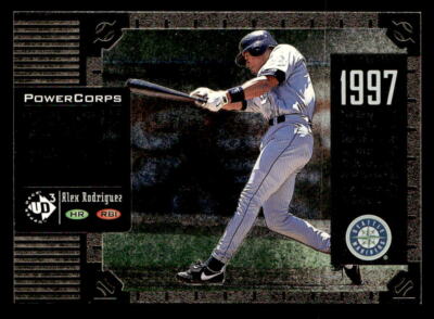 Alex Rodriguez 1998 UD3 Power Corps  Card #PC18 Seattle
