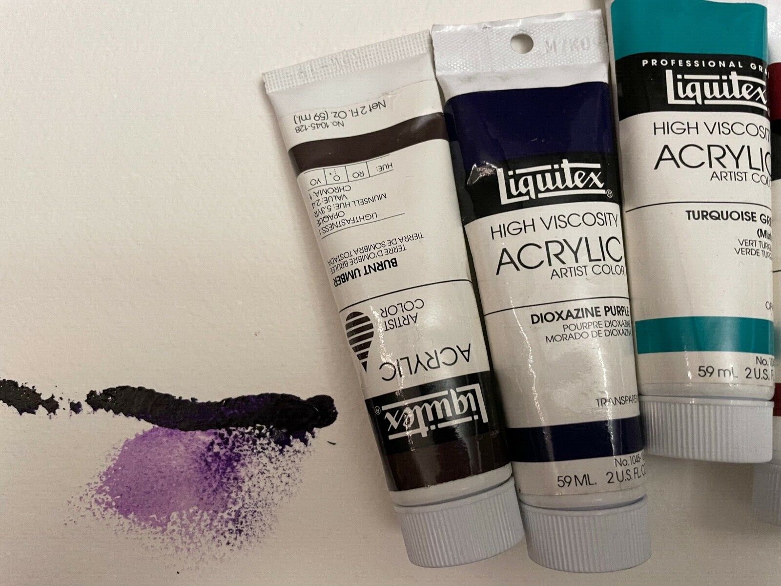 LIQUITEX Artists Acrylic 59ML High Viscosity Professional. Oneoff postage eBay