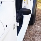 US Black Rear View Door Hinge Mirrors For Jeep Wrangler TJ Sport Sport Utility