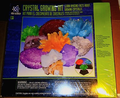  Crystal Growing Kit by Edu Science, # 92891, Toys R Us. New and Factory Sealed.