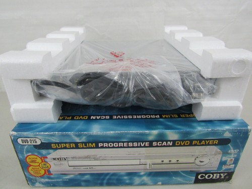 Coby DVD-215 Super Slim Progressive Scan DVD Player-New Opened Box - Picture 3 of 11