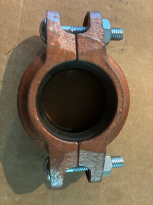 2 1/2'' GRUVLOCK Coupling Fig 6400 Copper NEW Fast shipping new open box