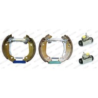 Ferodo Bremsbackensatz Bremsbacken Hinten FüR Renault 21 Stufenheck L48_