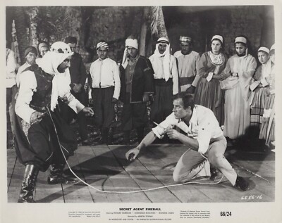 Richard Harrison in Secret Agent Fireball (1966)   Vintage Hollywood Photo K 635