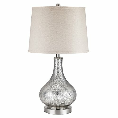 gold mercury glass table lamp