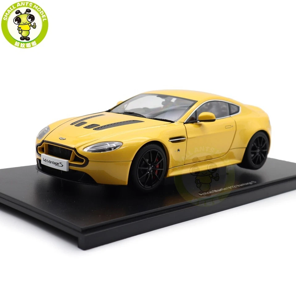 1/18 AUTOart 70252 ASTON MARTIN V12 Vantage S 2015 Yellow Tang Model Car Gifts - Image 2 of 4