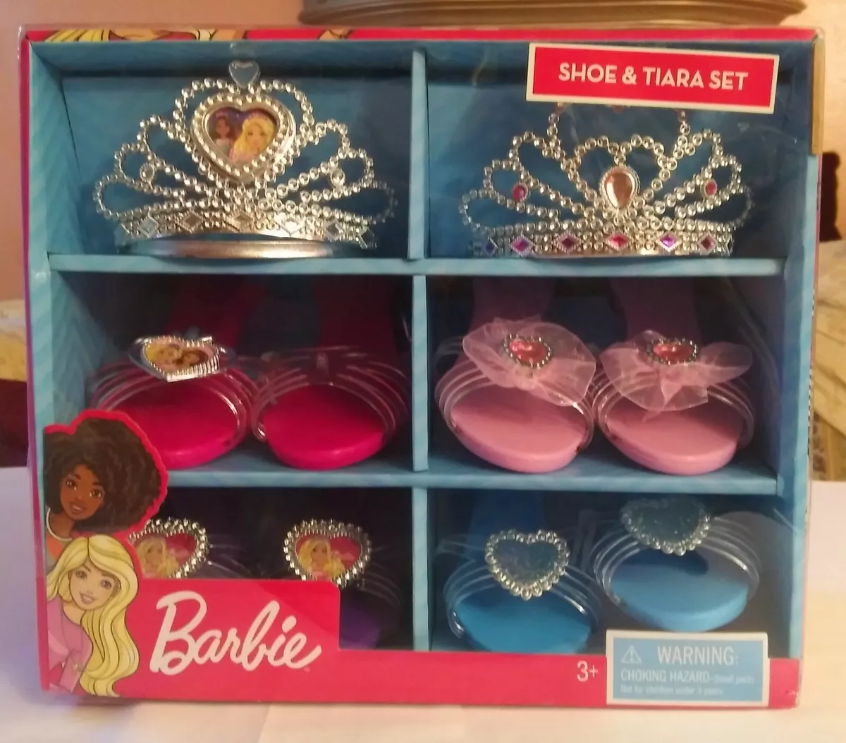 Barbie shoe and tiara set online