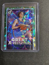 2021-22 Donruss Basketball Josh Giddey Great X-Pectations Green Cracked Ice #19