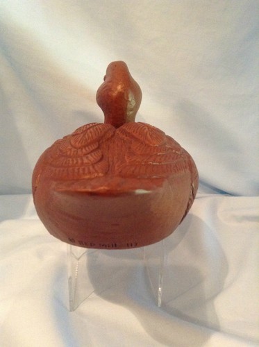 Red Mill Mfg. Mallard Figurine Retired Crushed Pecan Duck #113 Made USA $39.99 - Picture 4 of 12