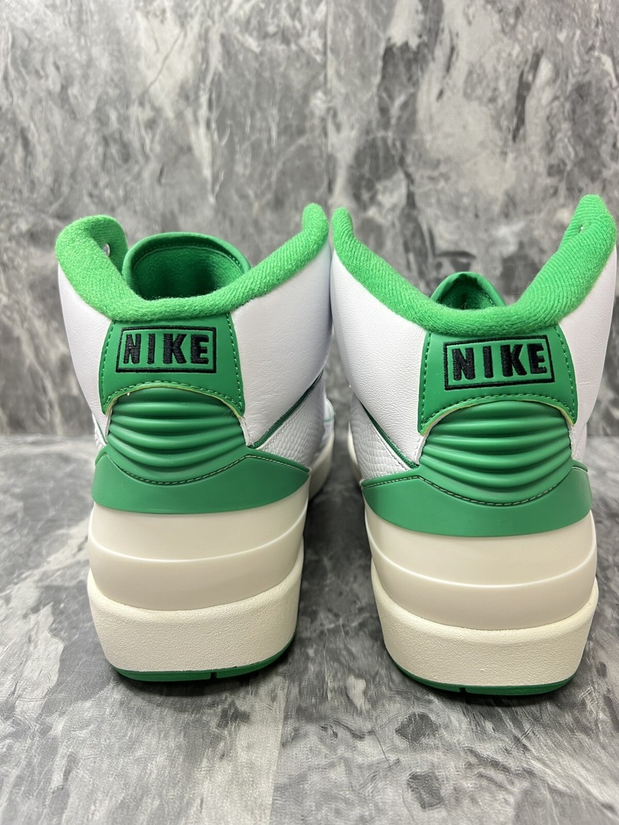 Air Jordan 2 Retro Sneakers Lucky Green White DR8884 103 Men Size