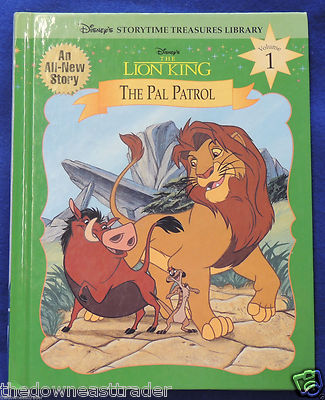 The Pal Patrol Disney's Lion King Storytime Treasures Library Volume 1 HC 1998
