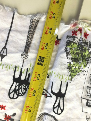 Waverly-Inspirations Screen Print Fabric 20" x 27” remenent French life - Picture 10 of 11