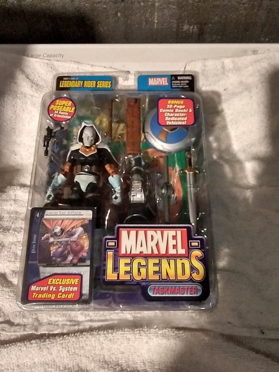 NEW TOYBIZ MARVEL LEGENDS TASKMASTER LEGENDARY RIDERS SERIES