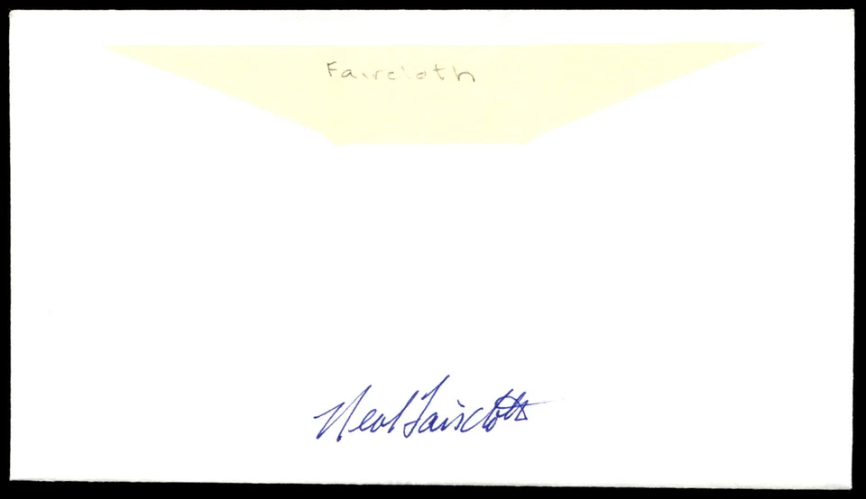 1996 Mighty Casey at Bat FDC American Folk Heroes Hand Colored Faircloth Cachet - Image 2 of 2