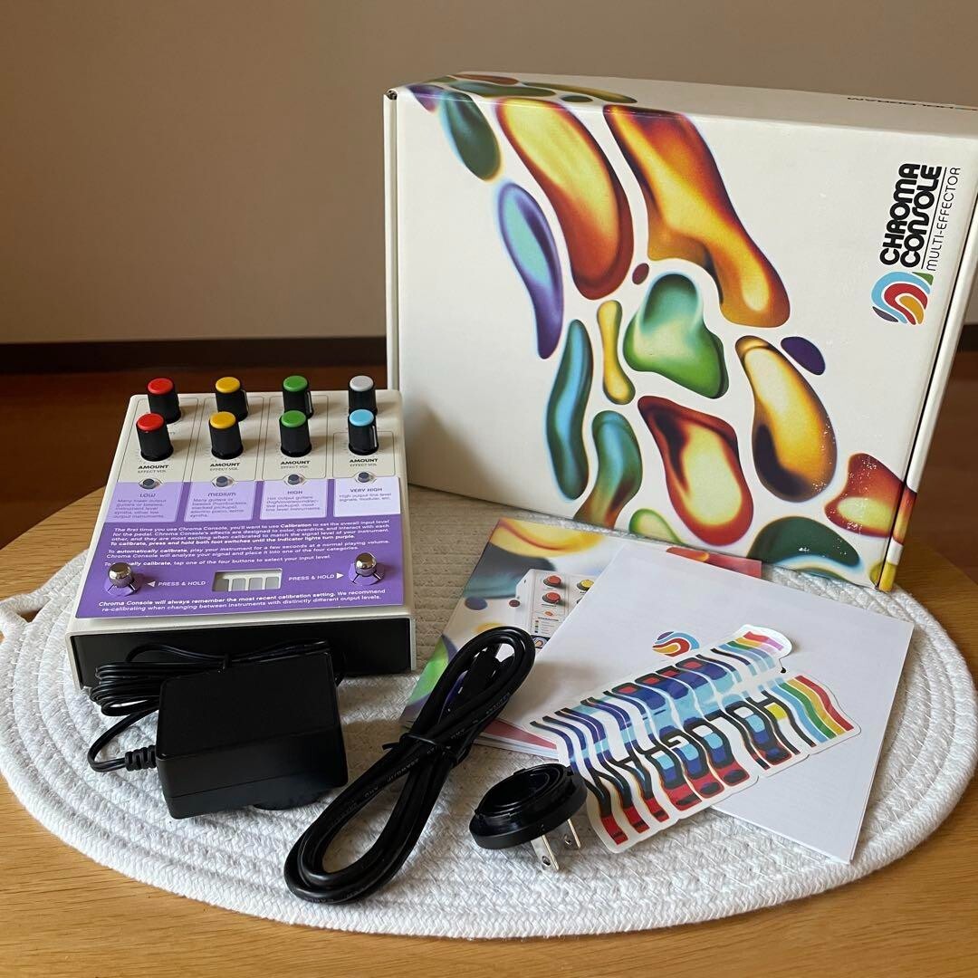 新品未使用 Hologram CHROMA CONSOLE ホログラム クローマ Hologram Electronics Chroma Console Multi-Effector New From