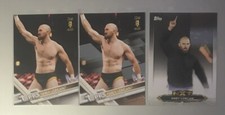 Oney Lorcan Card Lot WWE Topps 2017 Base & Bronze 2020 NXT Roster Card