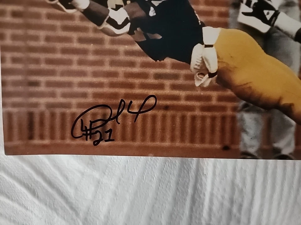 Foto 8x10 firmada por Desmond Howard Michigan  Foto 2 de 2