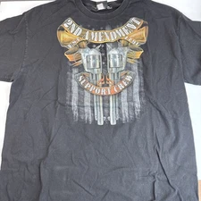 2nd Amendment Revolvers Constitution Gun Patriot Patriotic Black T-shirt XL