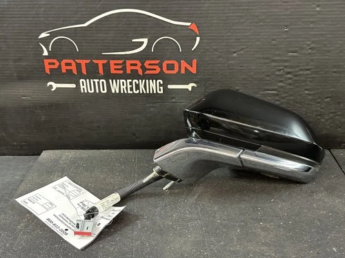 16-18 LINCOLN MKZ POWER HEATED DRIVER LEFT LH SIDE VIEW DOOR MIRROR BLACK G1