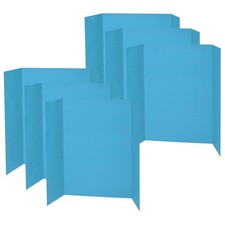 Pacon PAC3771-6 Corrugated Presentation Board 48x36 Sky Blue 6-Pack